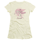 Juniors Sheer Cap Sleeve