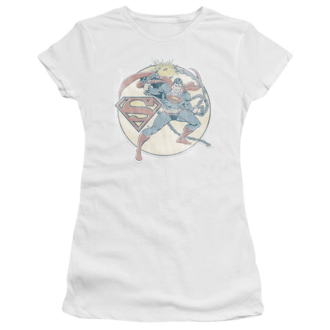 Juniors Sheer Cap Sleeve