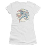 Juniors Sheer Cap Sleeve