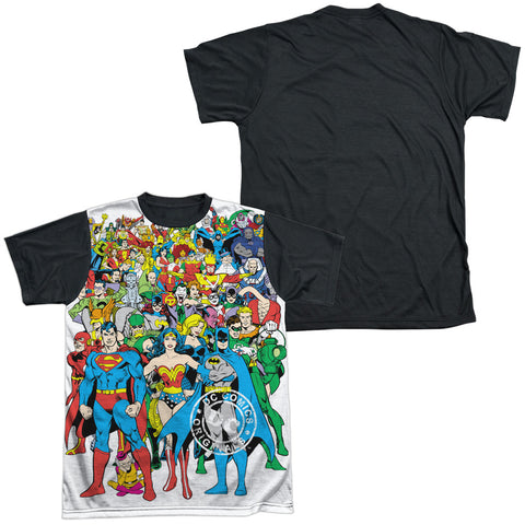 Dc/original Universe-s/s Adult White Front Black Back  -white