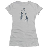 Juniors Sheer Cap Sleeve
