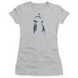 Juniors Sheer Cap Sleeve