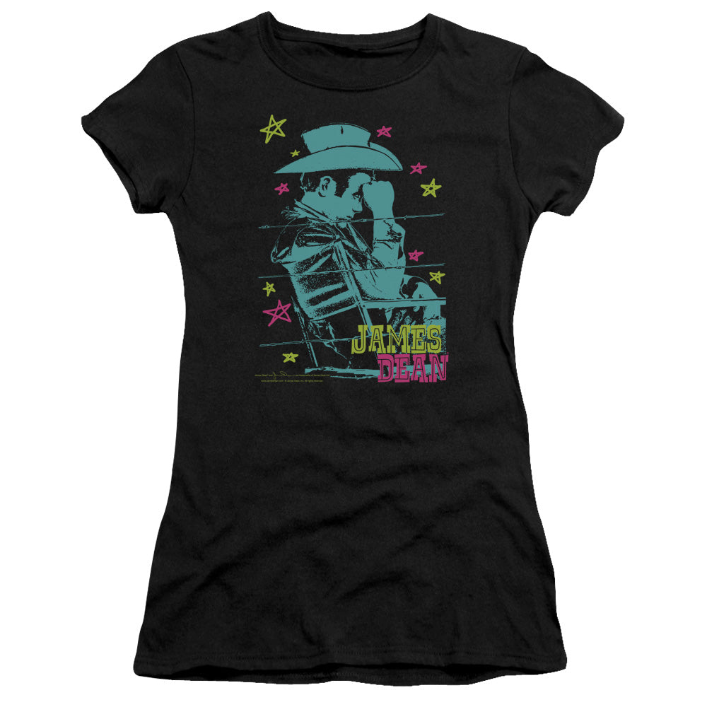 Juniors Sheer Cap Sleeve