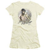 Juniors Sheer Cap Sleeve