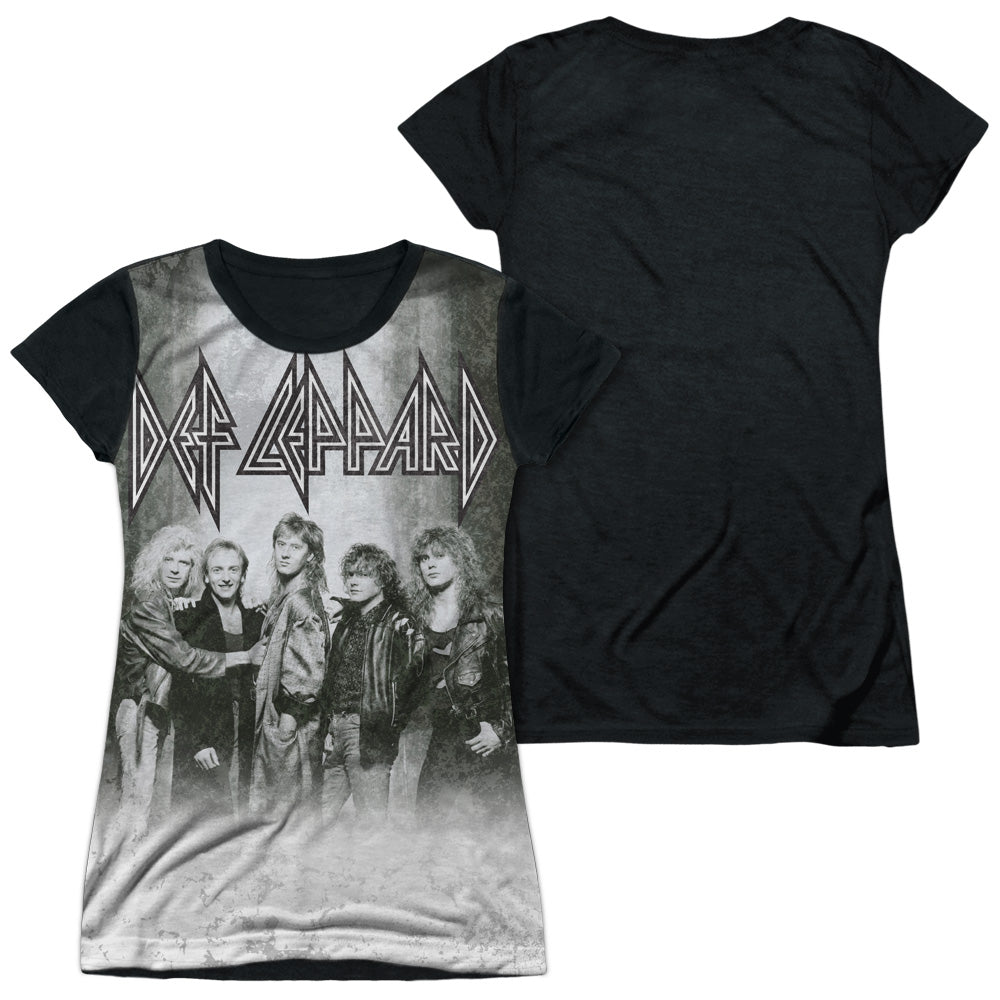 Junior Cap Sleeve 100% Poly Black Back