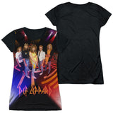Junior Cap Sleeve 100% Poly Black Back