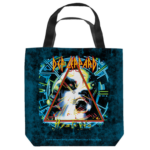 DEF LEPPARD-HYSTERIA COVER - TOTE BAG - 13x13