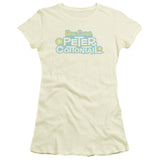 Juniors Sheer Cap Sleeve