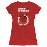 Juniors Sheer Cap Sleeve