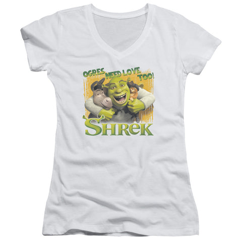 Juniors Sheer Cap Sleeve V-Neck