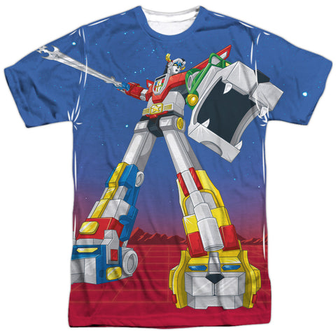 Voltron/form Voltron-s/s Adult Poly Crew-white