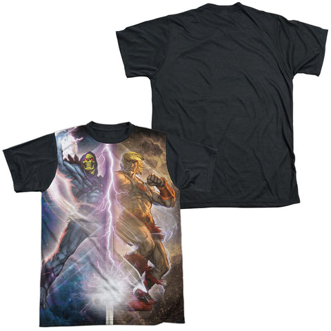 Masters Of The Universe/strike-s/s Adult White Front Black Back  -white