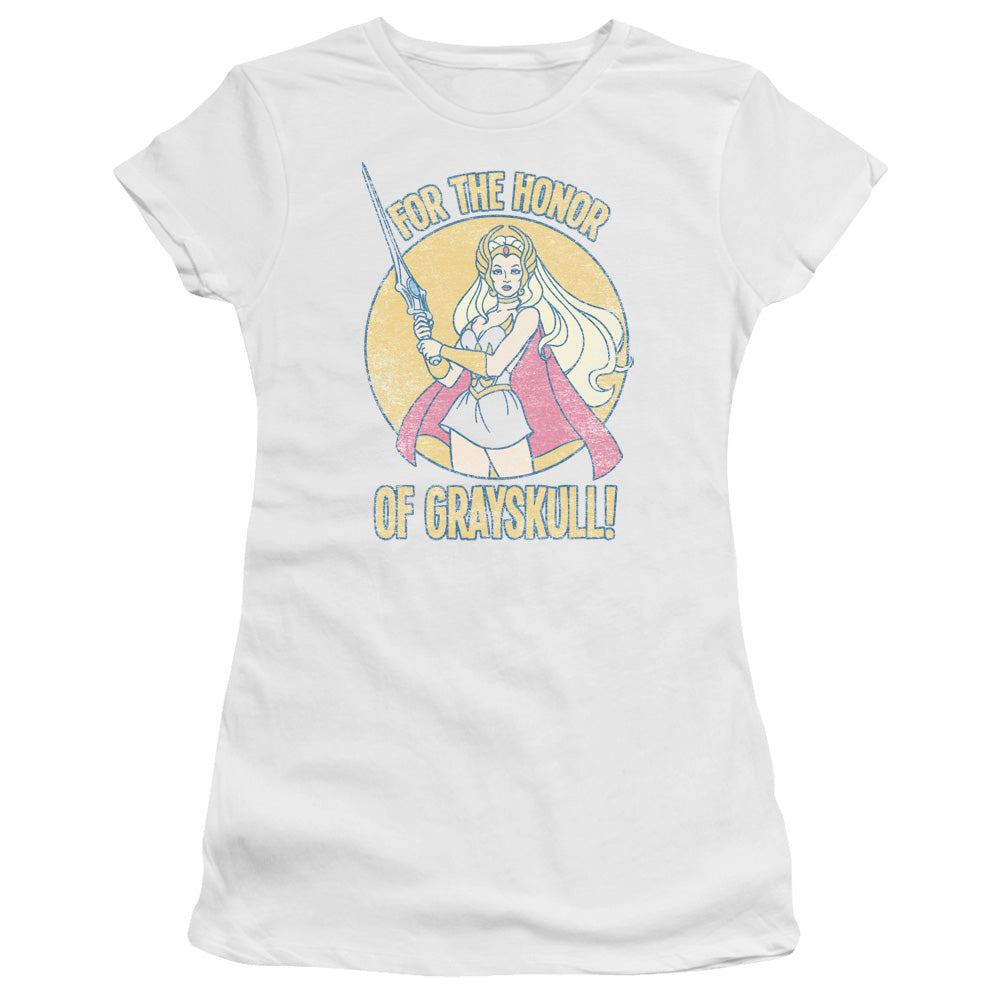 Juniors Sheer Cap Sleeve