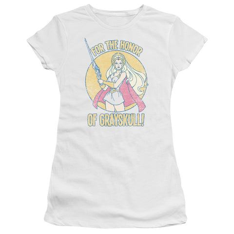 Juniors Sheer Cap Sleeve