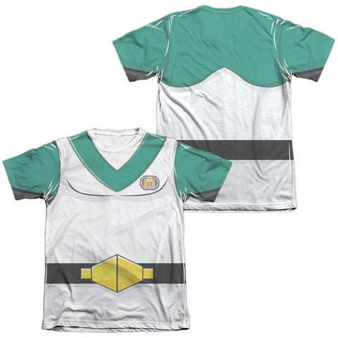Voltron/pidge Costume (front/back Print)-adult Poly/cotton S/s Tee-white