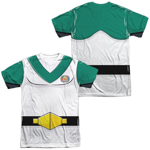 Voltron/pidge Costume (front/back Print)-s/s Adult Poly Crew-white