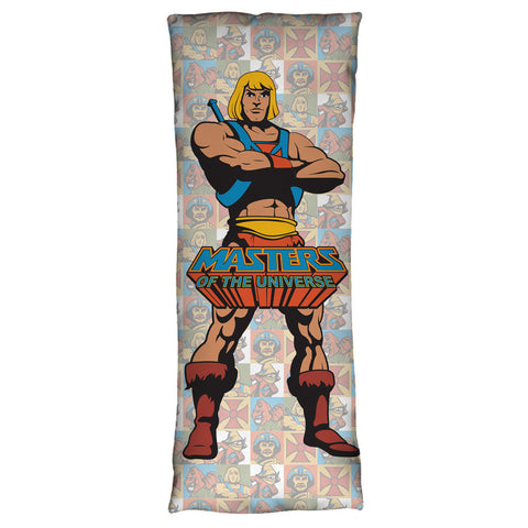 MASTERS OF THE UNIVERSE-HEROES - MICROFIBER BODY PILLOW - 18x54