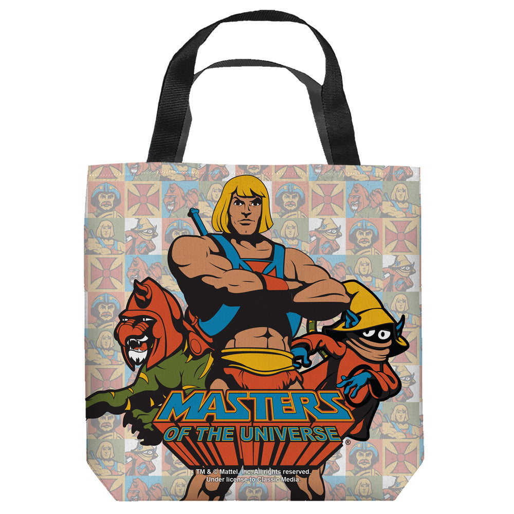 MASTERS OF THE UNIVERSE-HEROES - TOTE BAG - 13x13
