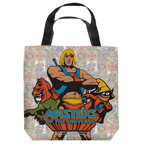 MASTERS OF THE UNIVERSE-HEROES - TOTE BAG - 13x13