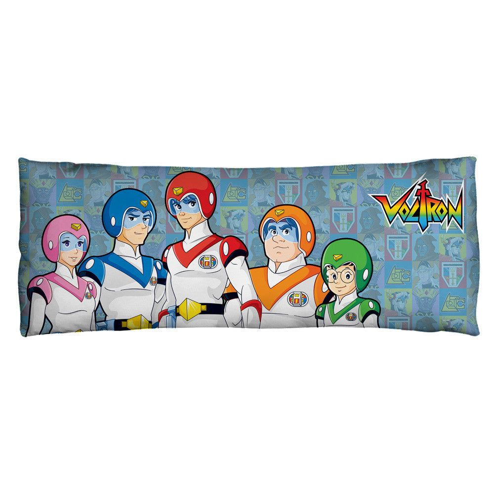 VOLTRON-TEAM - MICROFIBER BODY PILLOW - 18x54