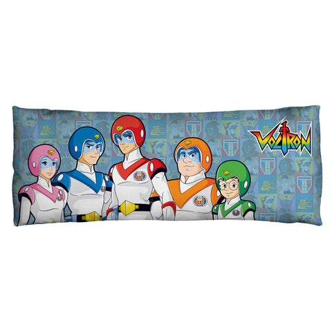 VOLTRON-TEAM - MICROFIBER BODY PILLOW - 18x54