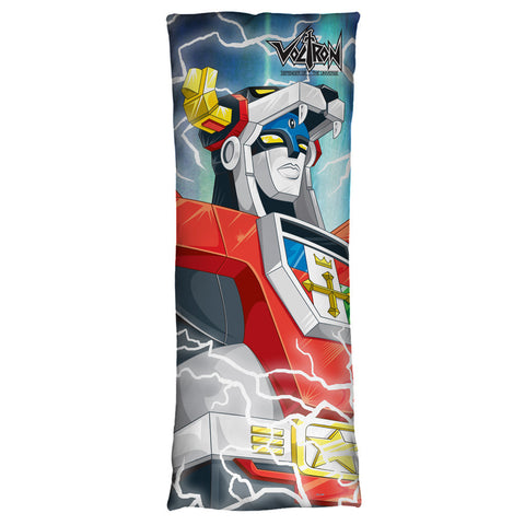 VOLTRON-LIGHTNING COMBINE - MICROFIBER BODY PILLOW - 18x54