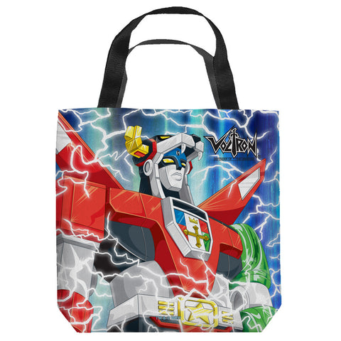 VOLTRON-LIGHTNING COMBINE - TOTE BAG - 16x16