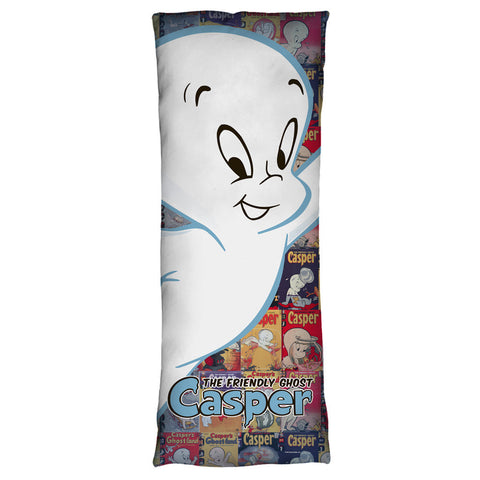 CASPER THE FRIENDLY GHOST-CASPER AND COVERS - MICROFIBER BODY PILLOW - 18x54