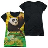 Junior Cap Sleeve 100% Poly Black Back