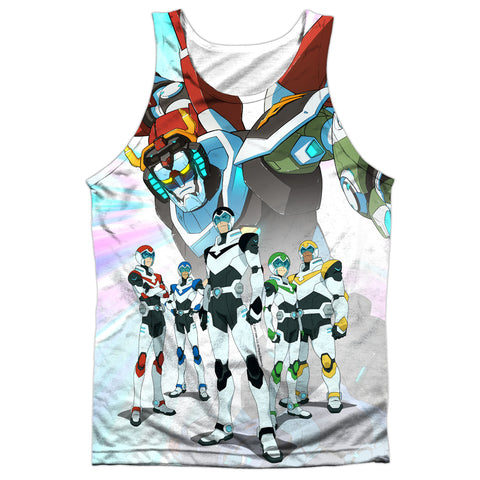 Voltron/team-adult Poly Tank Top-white