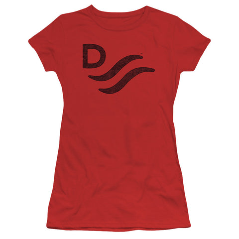 Juniors Sheer Cap Sleeve