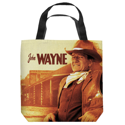 JOHN WAYNE-OLD WEST - TOTE BAG - 18x18