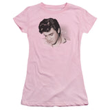 Juniors Sheer Cap Sleeve