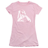 Juniors Sheer Cap Sleeve