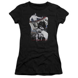 Juniors Sheer Cap Sleeve