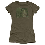 Juniors Sheer Cap Sleeve