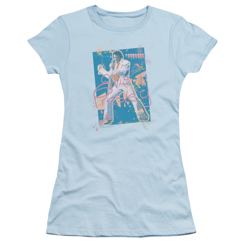 Juniors Sheer Cap Sleeve