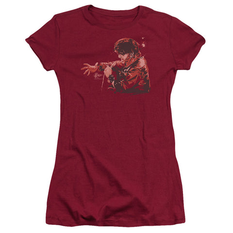 Juniors Sheer Cap Sleeve