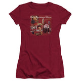 Juniors Sheer Cap Sleeve