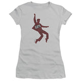 Juniors Sheer Cap Sleeve