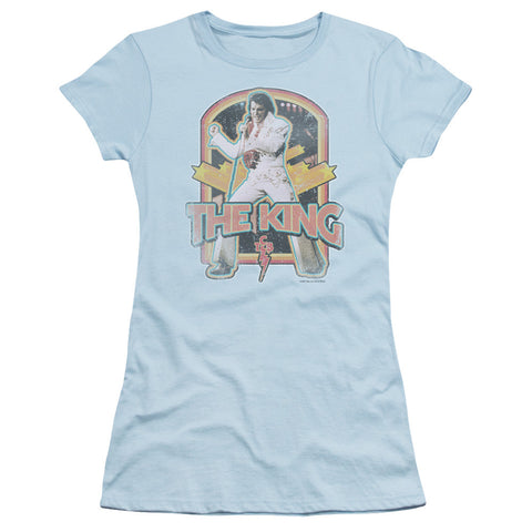 Juniors Sheer Cap Sleeve