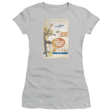 Juniors Sheer Cap Sleeve