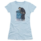 Juniors Sheer Cap Sleeve