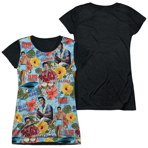 Junior Cap Sleeve 100% Poly Black Back