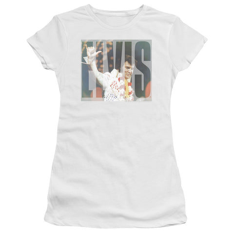 Juniors Sheer Cap Sleeve