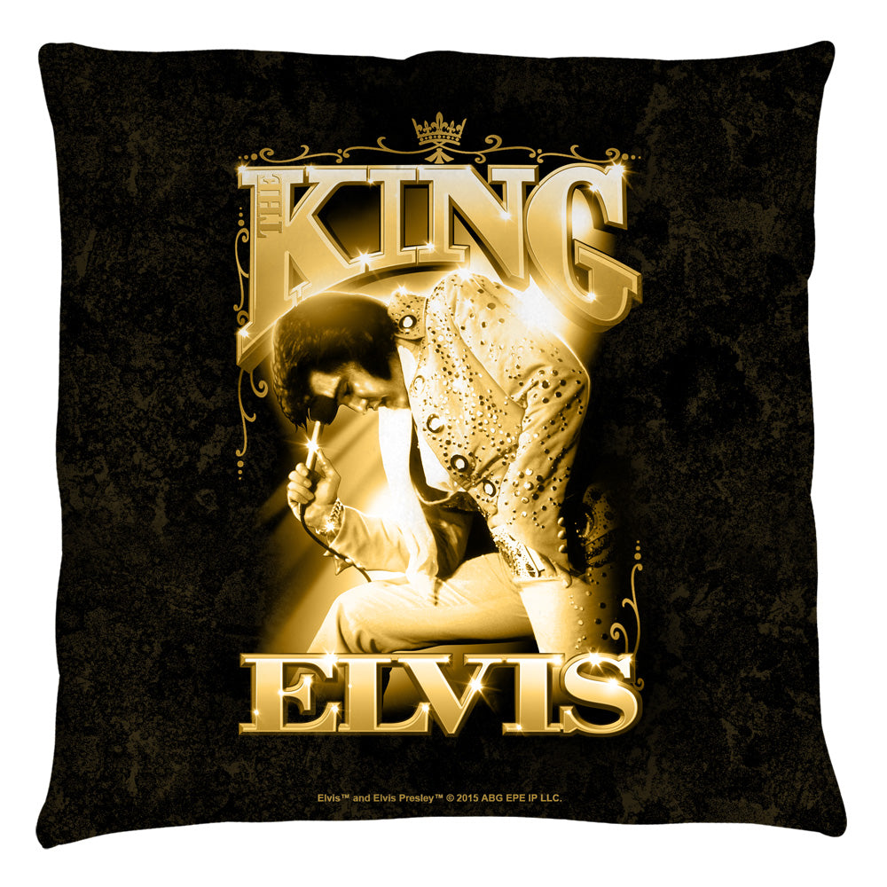 Elvis Presley/the King - Throw Pillow
