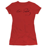 Juniors Sheer Cap Sleeve