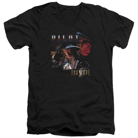 Adult Slim Fit V Neck