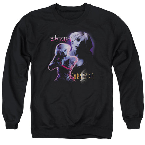 Farscape/chiana - Adult Crewneck Sweatshirt - Black