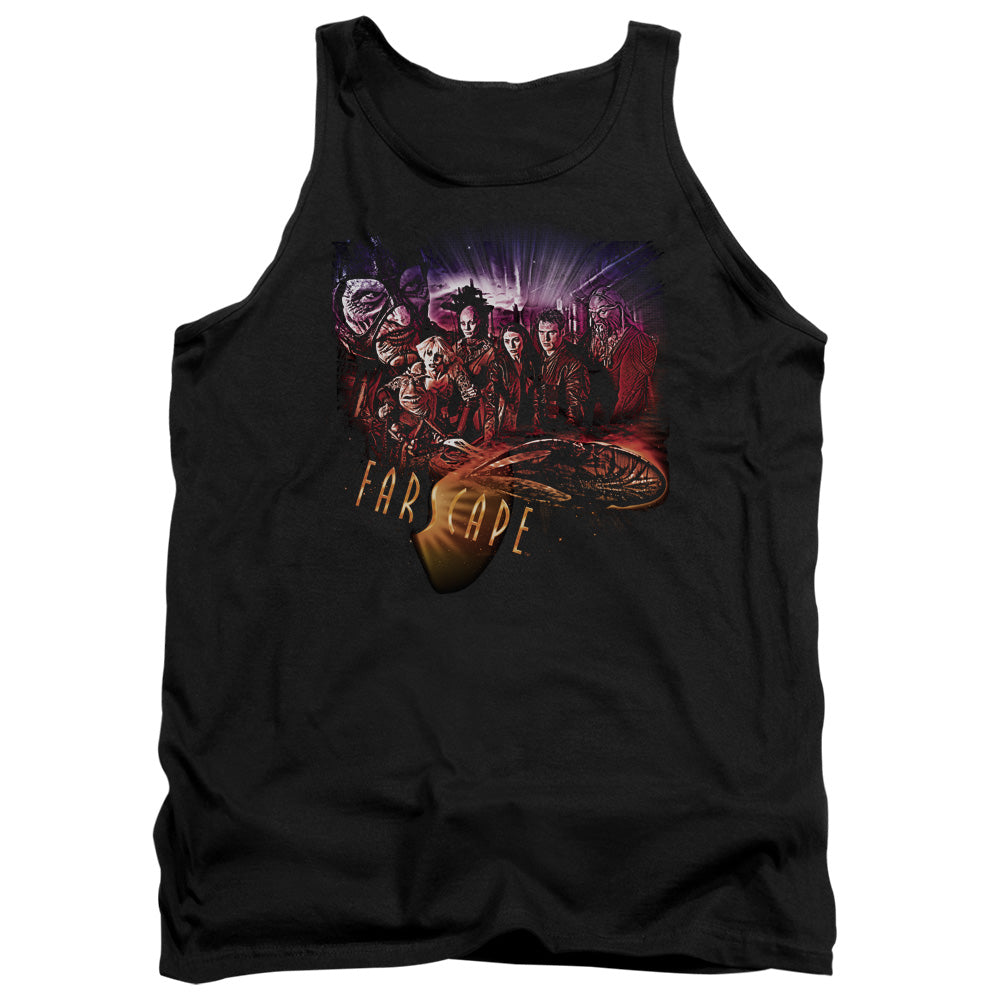 Farscape/graphic Collage-adult Tank-black